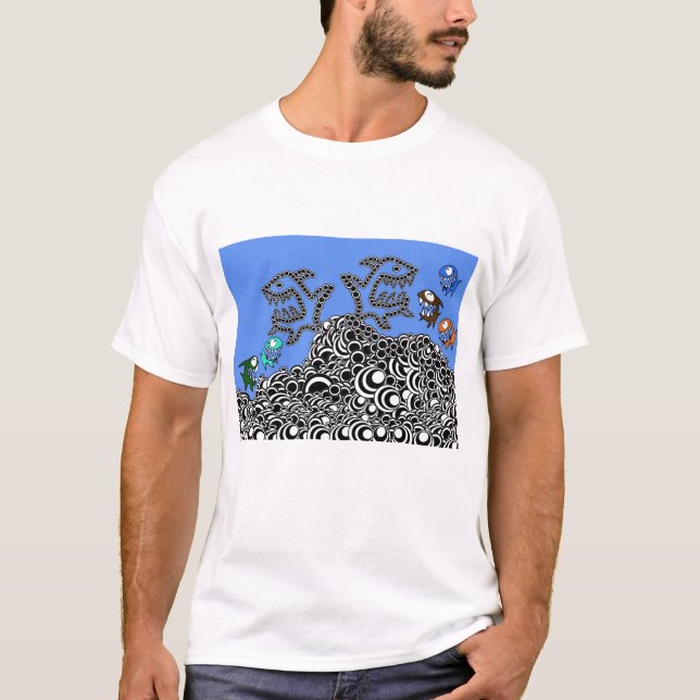 bbubles n Fische T-Shirt (Vorderseite)