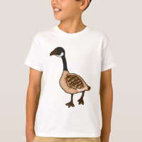 BC- albernes Gans-Cartoon-Shirt