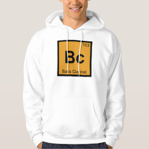 Bc - Bassklarinetten-Musik Chemie Periodensystem Hoodie