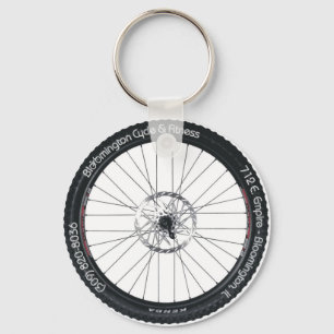 BC&F Bike Tire Schlüsselkette Schlüsselanhänger