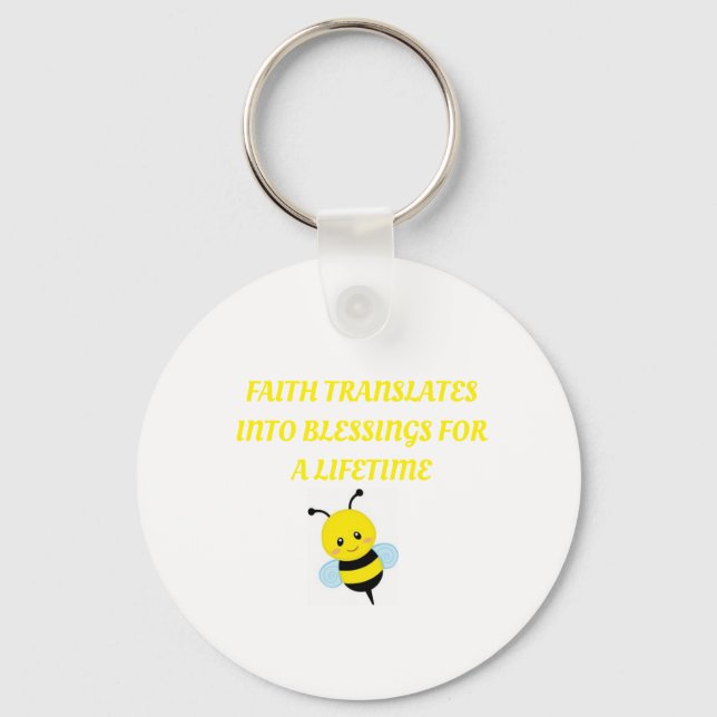 BC Faith Translates Keychain Schlüsselanhänger (Vorderseite)