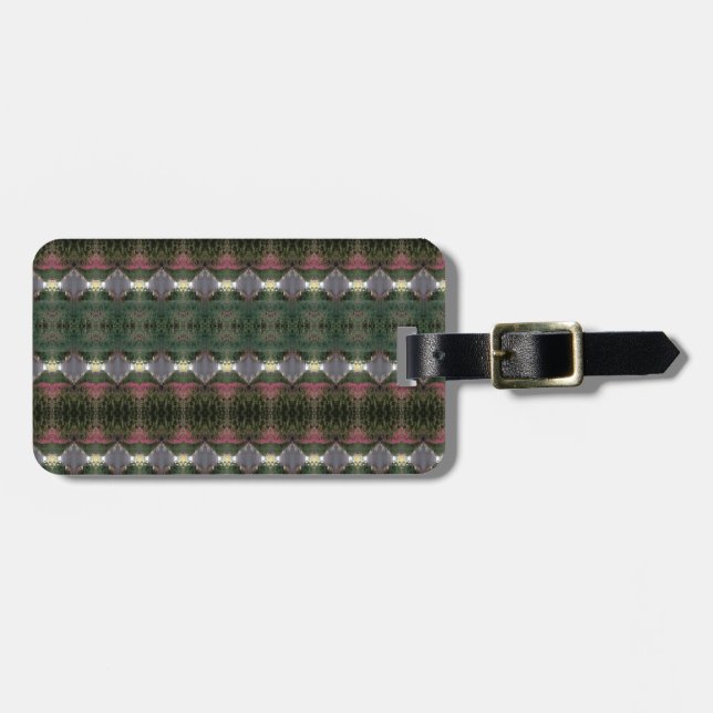 BC Fall Trees Ikat 3 Gepäckanhänger (Vorderseite horizontal)