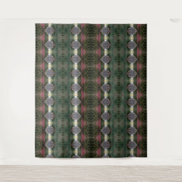 BC Fall Trees Ikat 3 Wandteppich