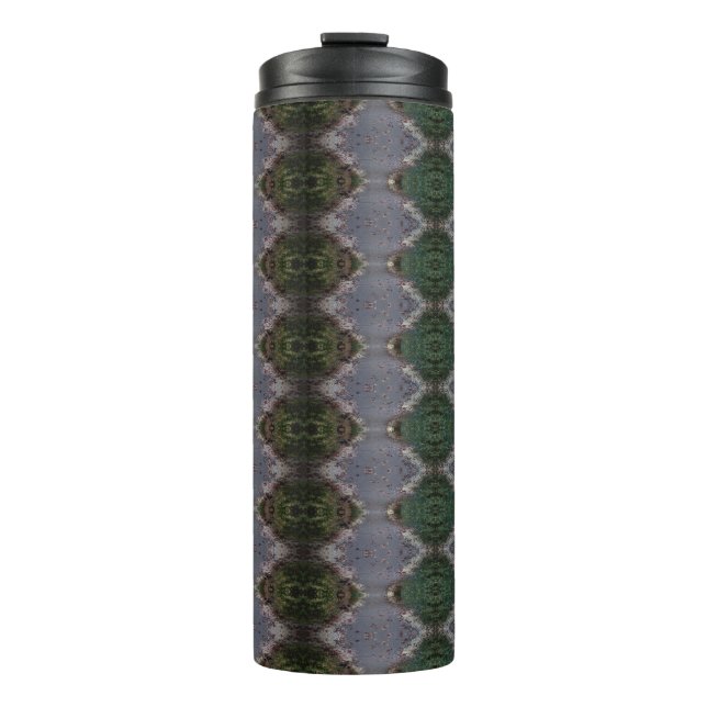 BC Fall Trees Ikat 4 Thermosbecher (Vorderseite)