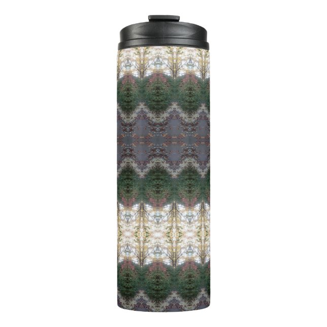 BC Fall Trees Ikat 9 Thermosbecher (Vorderseite)