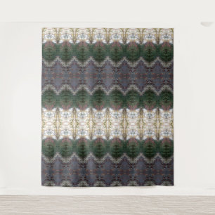BC Fall Trees Ikat 9 Wandteppich