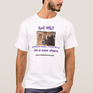 BC Gesicht, wirkliche Milch? , schließen Sie sich T-Shirt