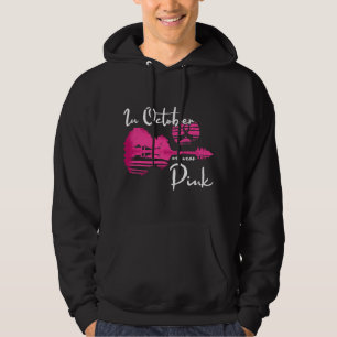 BC Im Oktober tragen wir rosa Brustkrebs-Bewusstse Hoodie