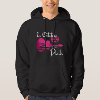 BC Im Oktober tragen wir rosa Brustkrebs-Bewusstse Hoodie