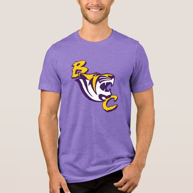 BC Tiger Tri-Blend Shirt (Vorderseite)