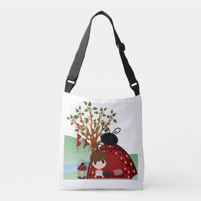 BCA - Cross Body Bag, Mittel Tragetaschen Mit Langen Trägern (Vorderseite)