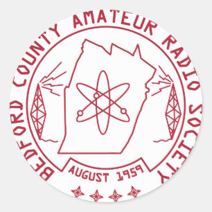 BCARS Logo-Aufkleber 2012 Runder Aufkleber