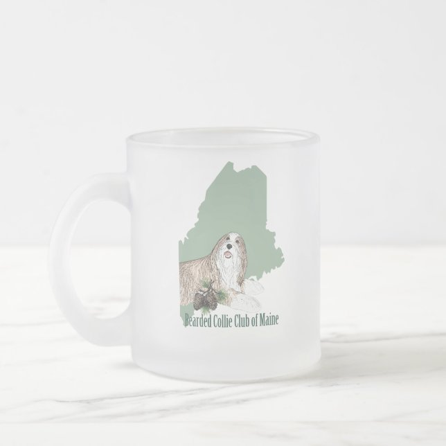 BCCME mattierte GlasTasse Mattglastasse (Links)
