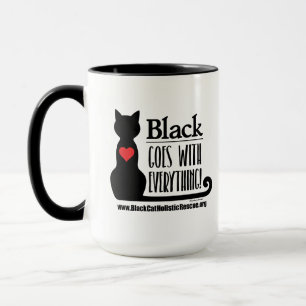 BCHR Schwarzes gehört zu alles! Tasse