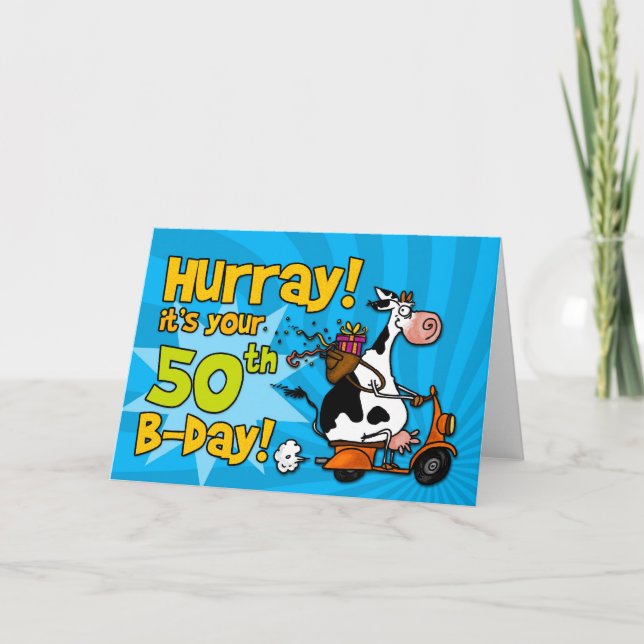 bd Roller Cow - 50 Karte (Vorderseite)
