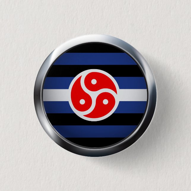 BD / SM PRIDE MEDALLION BUTTON (Vorderseite)