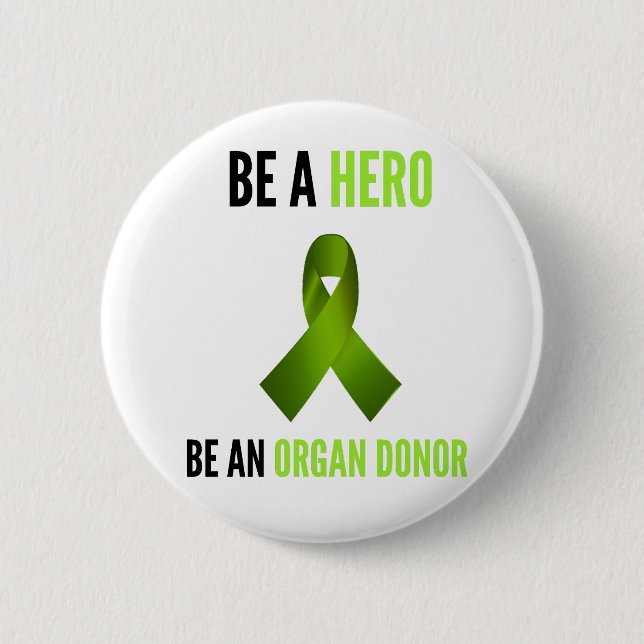 Be a Hero Button (Vorderseite)