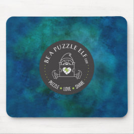 Be A Puzzle Elf — Water Bottle /Tumbler Mousepad