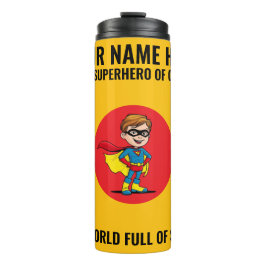 BE A SUPERHERO OF CALM IN A WORLD FULL OF STRESS. THERMOSBECHER