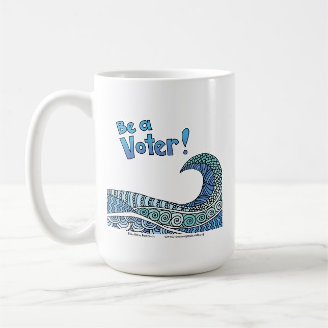 Be a Voter Mug Kaffeetasse (Links)