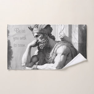 Be as you wish to seem badhandtuch set
