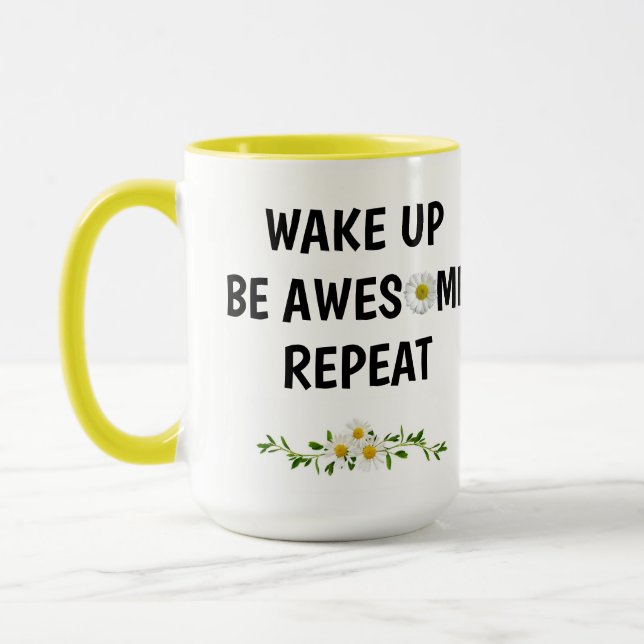 Be Awesome  Tasse (Links)