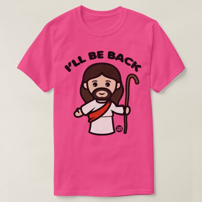 BE BACK JESUS T-Shirt (Design vorne)