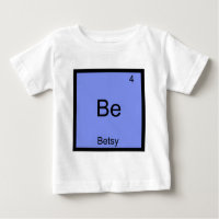 be - Betsy Funny Chemistry Element Symbol Name T-S