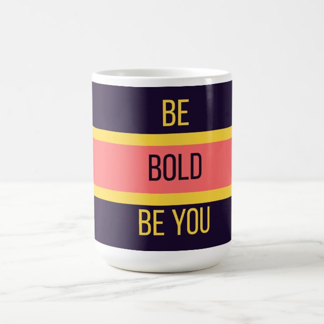 Be Bold — 90s Maximalist Mug | Retro  (Centre)