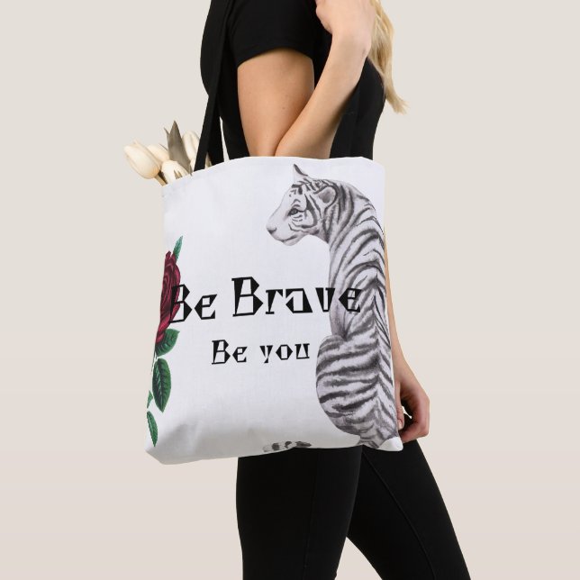 Be Brave Women Hoodie Tasche (Von Nahem)