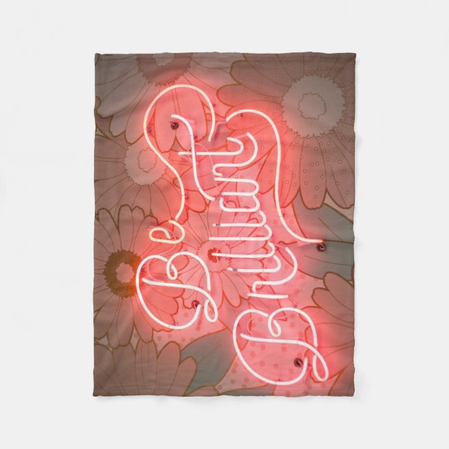 BE BRILLIANT Decke 30 Zoll x 40 Zoll (Vorderseite)