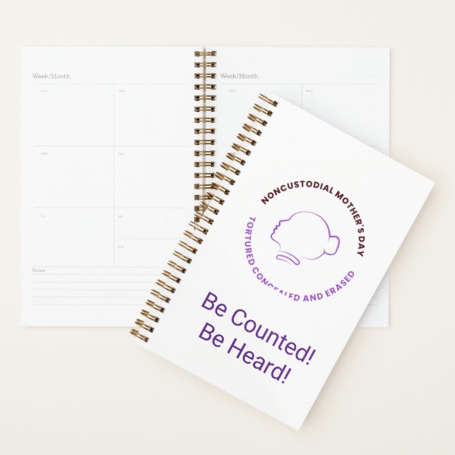 Be Counted! Be Heard! Planner! Planer (Anzeige)