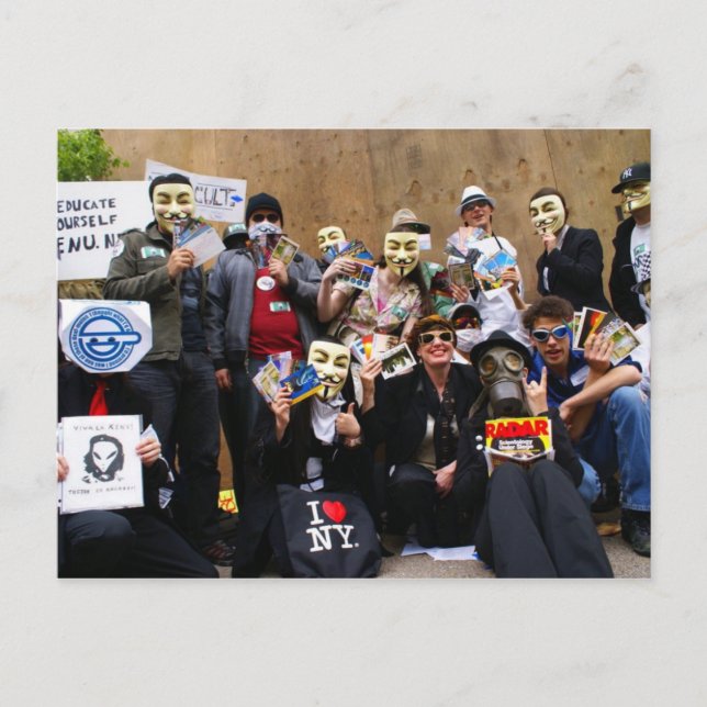 Be_Counted Postkarte (Vorderseite)