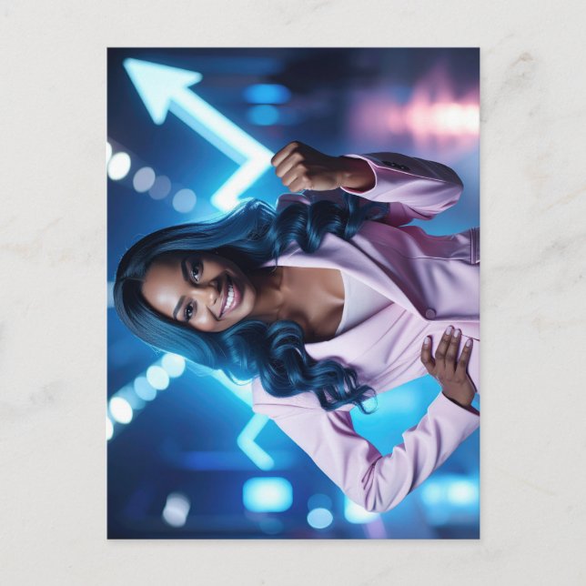 BE DIFFERENT POSTKARTE (Vorderseite)