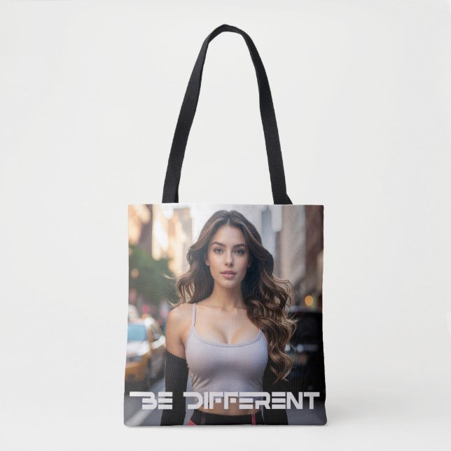 BE DIFFERENT TASCHE (Vorderseite)