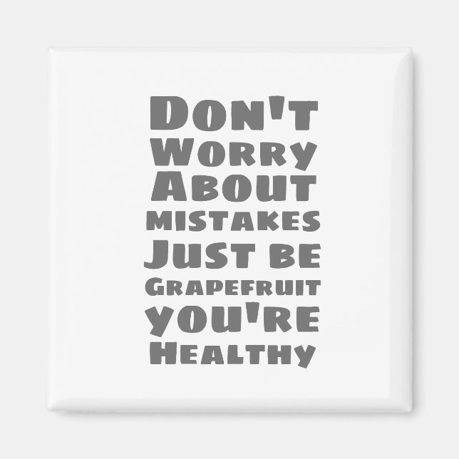 Be Grapefruit Magnet (Vorne)