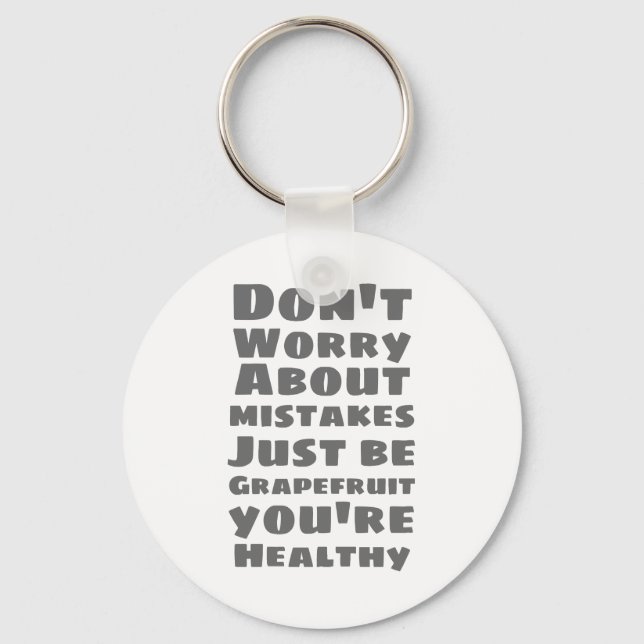 Be Grapefruit Schlüsselanhänger (Vorderseite)