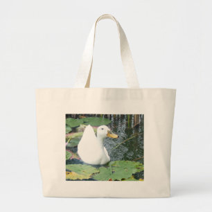 Be Happy Duck Jumbo Stoffbeutel