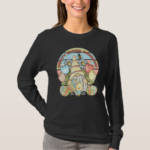 Be Happy Dy Gnome Christlich Ostertag Osterbrunn T-Shirt