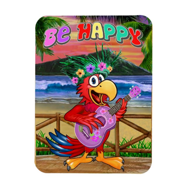 BE HAPPY MAGNET (Vertikal)