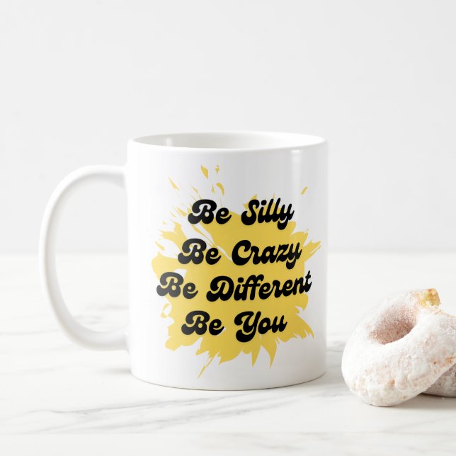 Be Happy Tasse (Mit Donut)