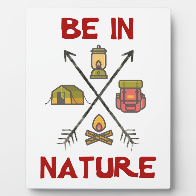 Be In Nature Fotoplatte (Vorderseite)