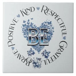 "BE" Inspiriert Planer Inspiration Motivierend Fliese