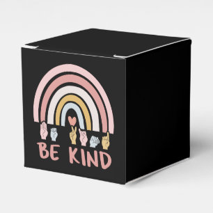 Be Kind ASL III - Amerikanische Gebärdensprache Geschenkschachtel