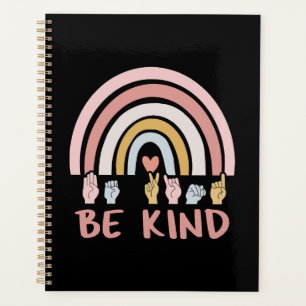 Be Kind ASL III - Amerikanische Gebärdensprache Planer