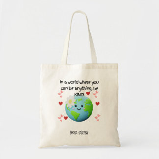 Be Kind Earth - Sac fourre-tout pédagogique person
