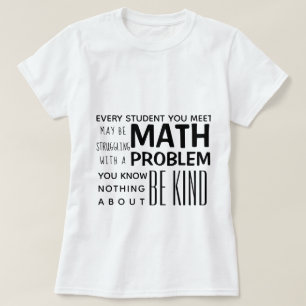 Be Kind Math T-Shirt