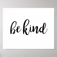 Be Kind Quote Typography Inspirational Kindness