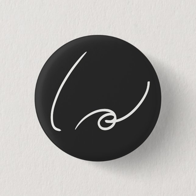 Be Kind Shorthand Button (Vorderseite)