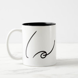 Be Kind Shorthand Zweifarbige Tasse